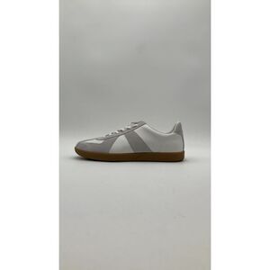 Quince Men Italian Leather & Suede Lifestyle Trainer White Shoes 10.5